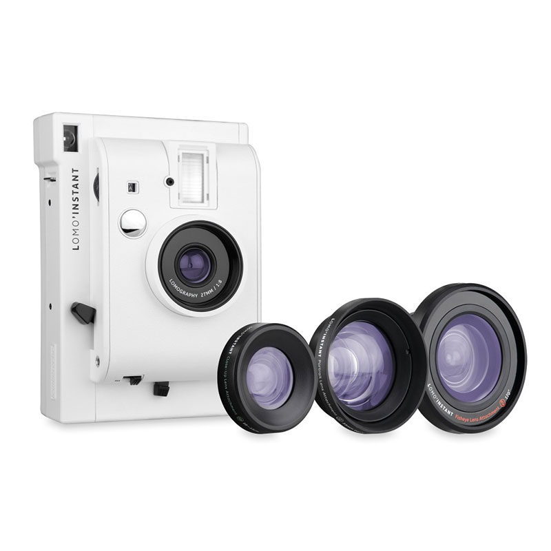 Image of Lomography Lomo Instant Mini White + 3 Lenses