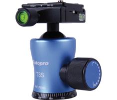 Image of Rollei Fotopro T-3S Blue Statiefkop