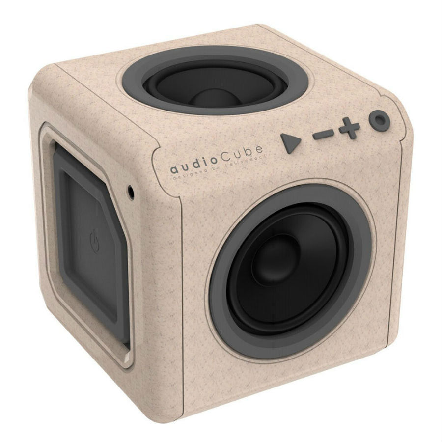 Image of allocacoc AudioCube Portable Wood Edition