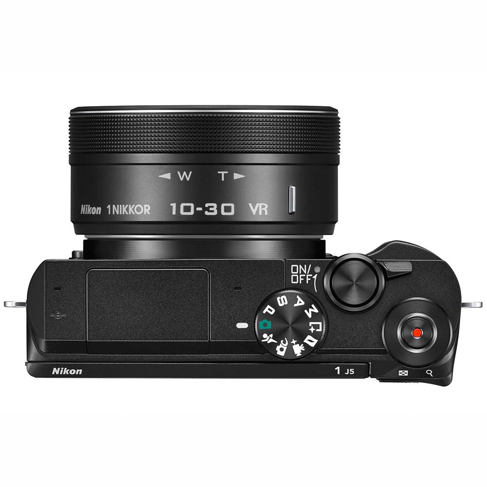 Image of Nikon 1 J5 Zwart + 10-30mm PD-zoom