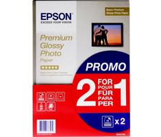 Image of Epson Premium Glans Photo Paper A 4. 2x 15 Bl.. 255 g S 042169