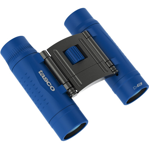 Image of Tasco 10x25 Essentials 2016 Dakkant blauw