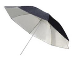 Image of Bresser SM-11 paraplu wit/ zwart 101cm