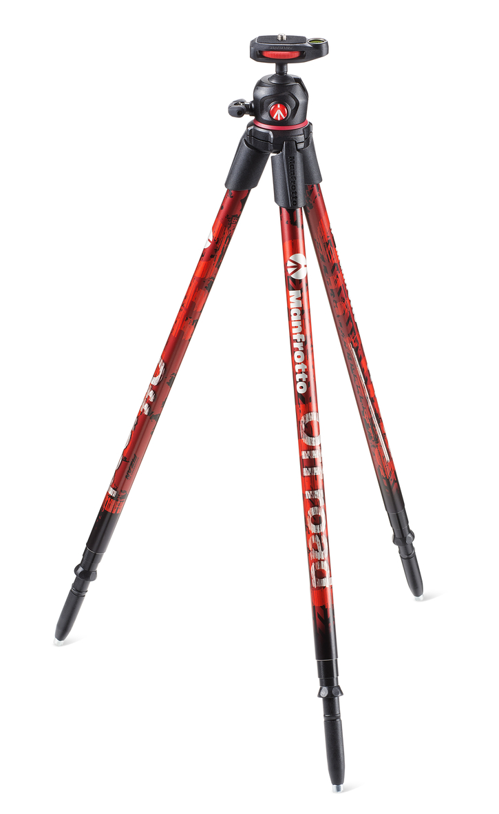 Image of Manfrotto MKOFFROADR Off Road Tripod Red