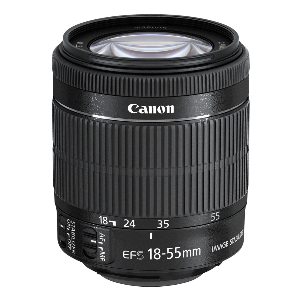 Image of Canon EF-S 18-55mm f/3.5-5.6 IS STM objectief - Bulk