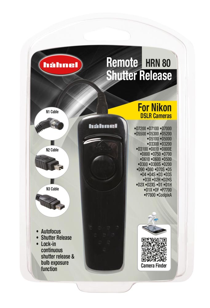 Image of Hahnel HRN 80 draadontspanner afstandsbediening voor Nikon