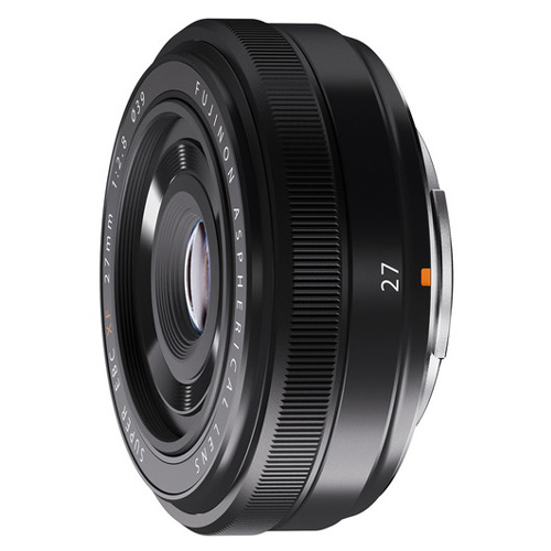 Image of Fuji XF 27mm f 2.8 - zwart pancake - X-Serie