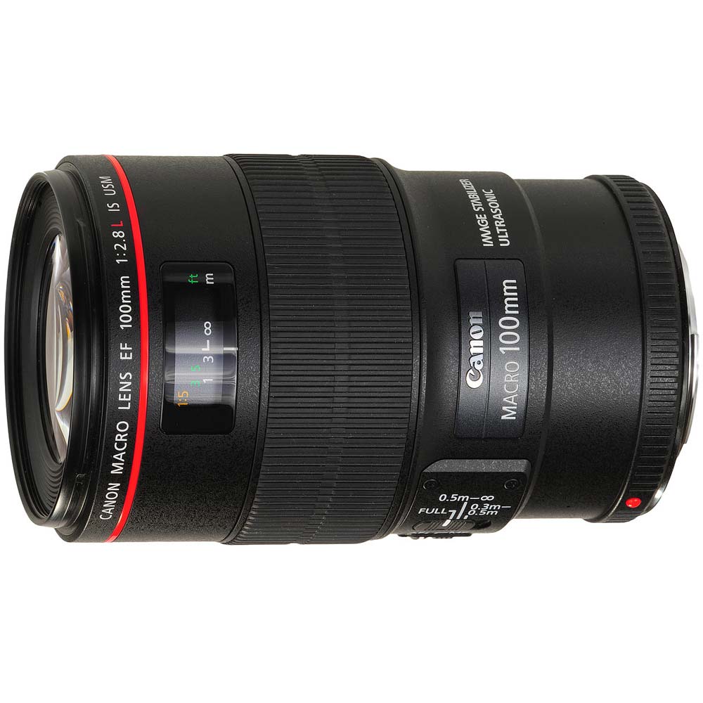 Image of Canon EF 100mm f 2.8 L Macro IS USM - New