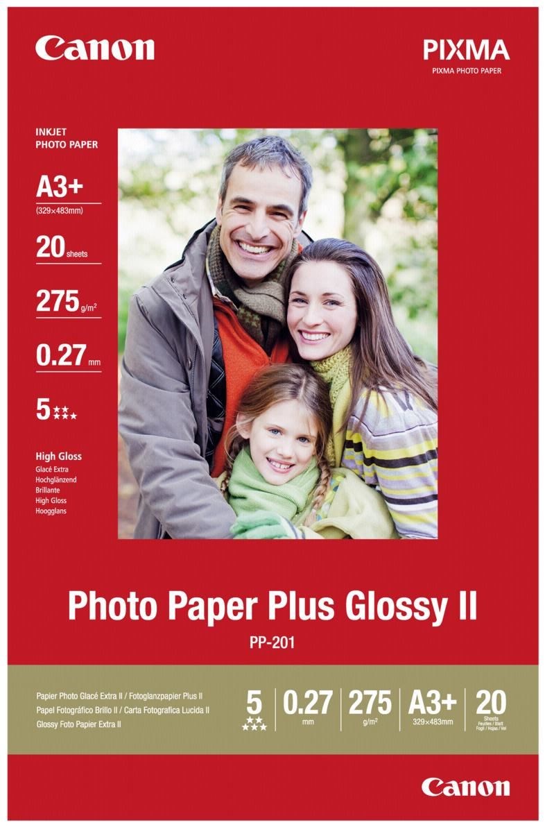 Image of Canon Paper PP-201 (A3+, 20 Sheets)