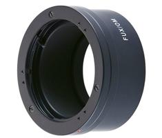 Image of Novoflex adapter Olympus OM lenses to Fuji X PRO camera