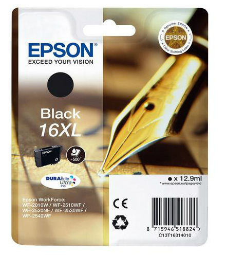 Image of Epson 16XL zwart