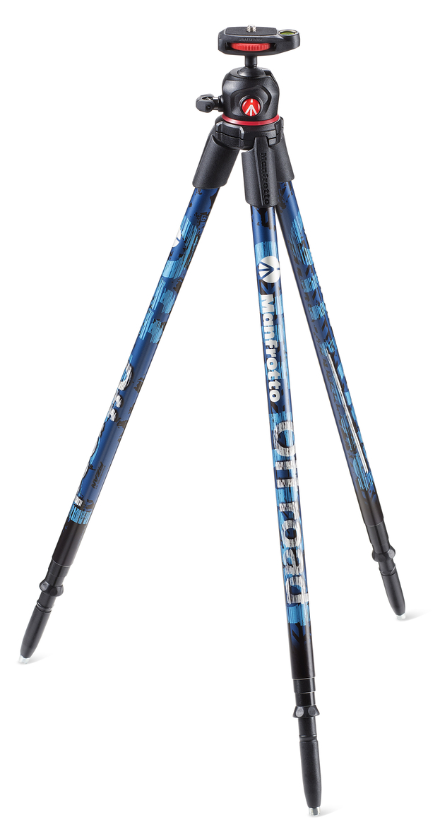 Image of Manfrotto MKOFFROADB Off Road Tripod Blue
