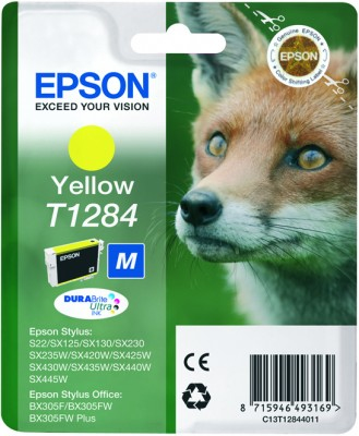 Image of Epson Inkt T1284 Origineel Geel C13T12844011