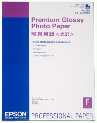 Image of Epson premium glossy Foto paper 255g/m2