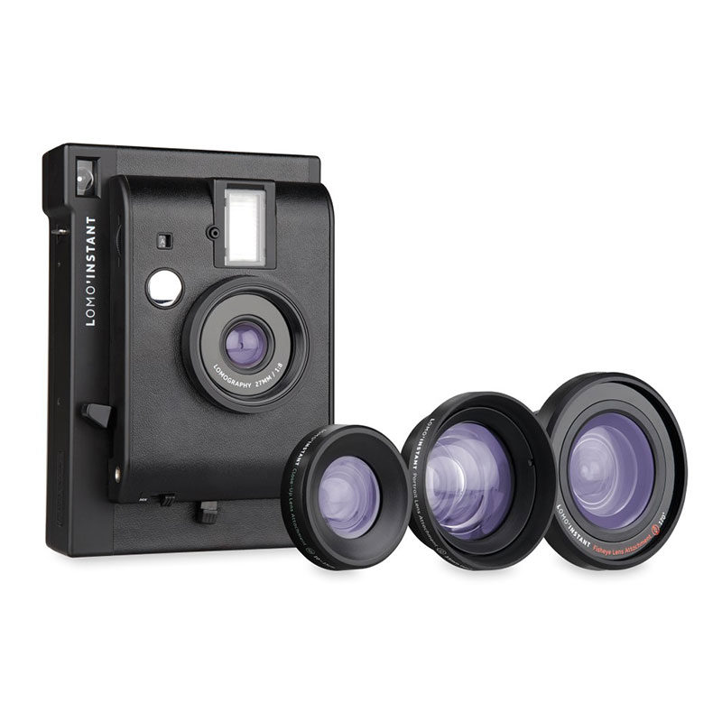 Image of Lomography Lomo Instant Mini Black + 3 Lenses