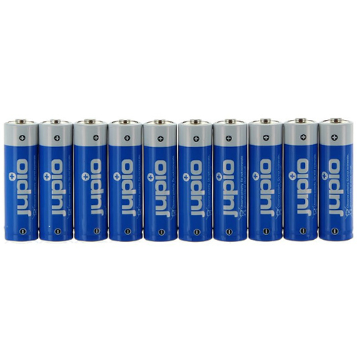 Image of Jupio Alkaline AA Batteries Display Box 10x10 Pack (100 pcs)