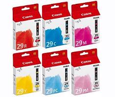 Image of Canon Multipack PGI-29 CMY, PC, PM, R 6 kleuren