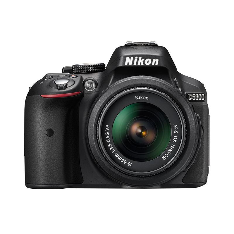 Image of Nikon D5300 zwart + AF 18-55mm VR