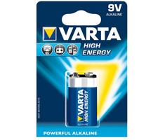 Image of Varta 6LR61 9V High Energy Alkaline Block
