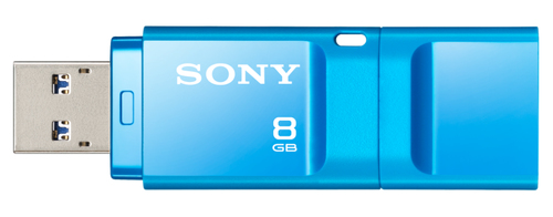 Image of Sony Micro Vault USM-X 8GB USB 3.0 blauw