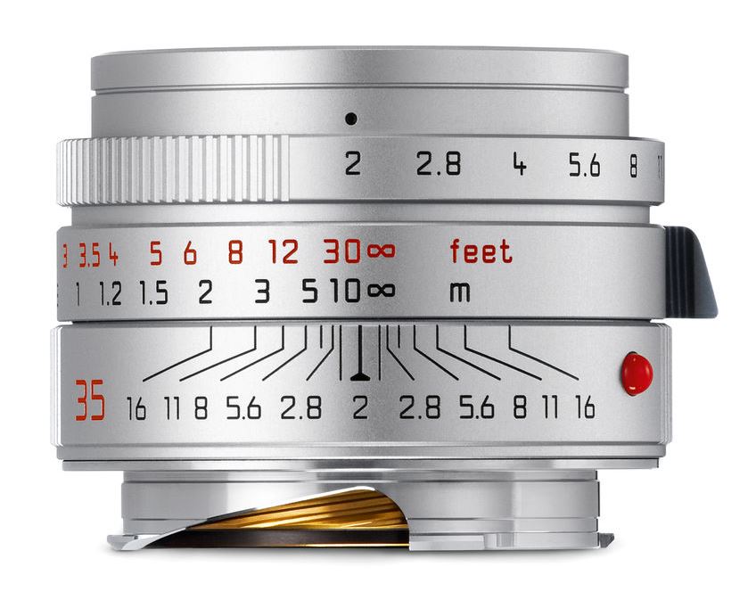 Image of Leica M Summicron 35mm F/2.0 ASPH zilver
