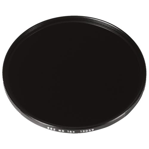 Image of Leica Filter ND 4-stop 16x E 82 zwart