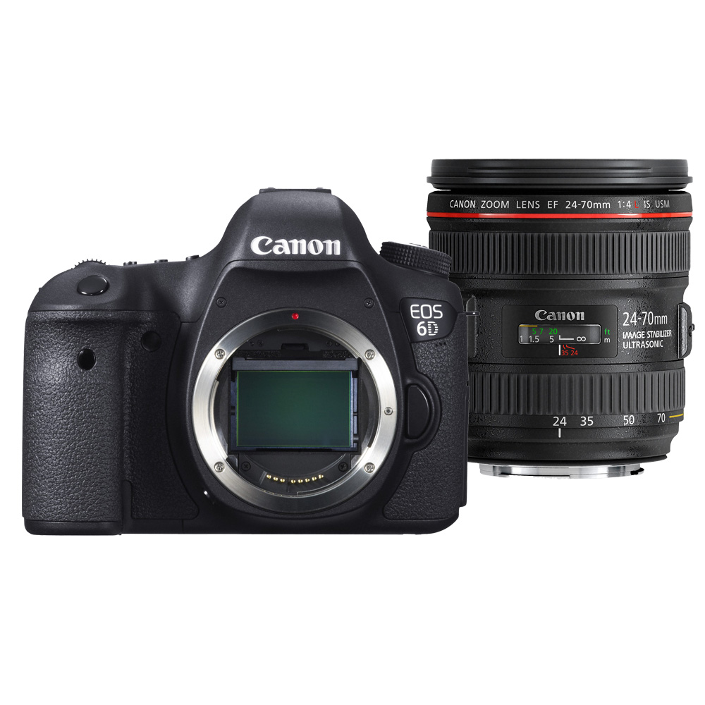 Image of Canon EOS 6D + 24-70mm F/4.0 L iS USM