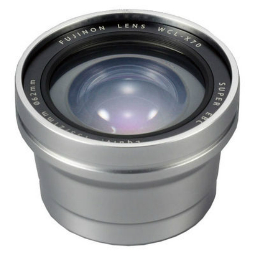Image of Fuji X70 Wide Conversion Lens Silver