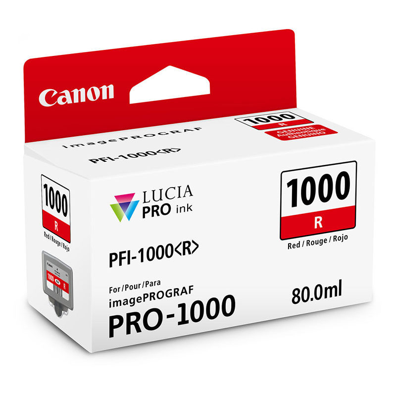 Image of Canon Cartridge PFI-1000R (rood)