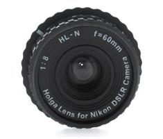 Image of Holga 60mm F/8.0 lens voor Nikon DSLR