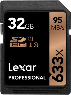 Image of Lexar SDHC Pro 32GB 633x UHS-1