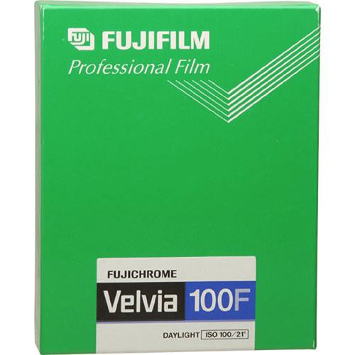 Image of 1 Fujifilm Velvia 100 4x5 20 vel
