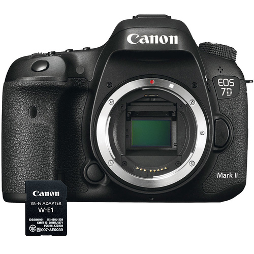 Image of Canon EOS 7D Mark II + W-E1 WiFi Adapter