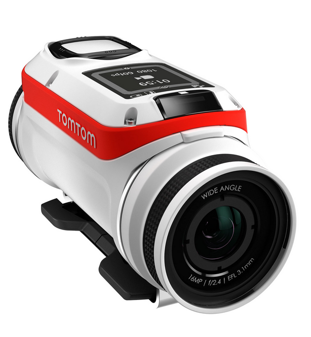 Image of Actioncam TomTom Bandit Base Pack 1LBO.001.00 Ultra-HD, Full-HD, Spatwaterdicht, Schokbestendig, WiFi