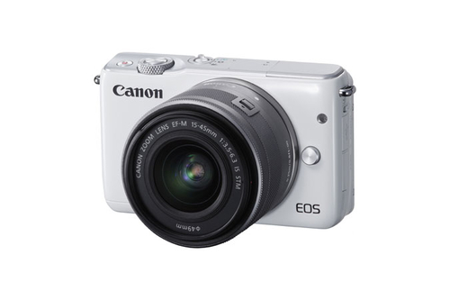 Image of Canon Eos M10 + 15-45mm - Wit