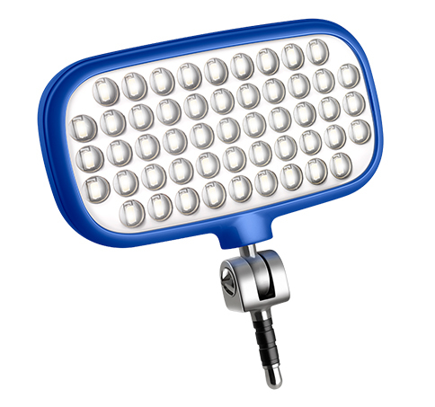Image of Metz Mecalight LED-72 Blue, Smart Phone Video Light