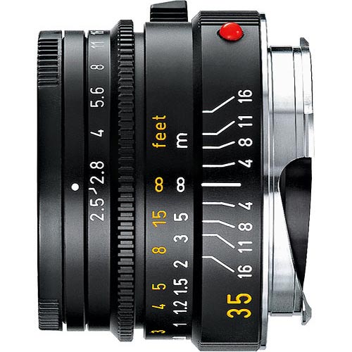 Image of Leica M 35mm F/2.5 Summarit zwart