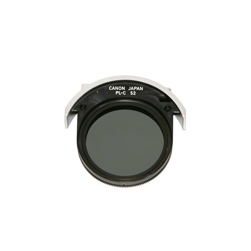 Image of Canon 52mm (drop-in) Circulair Polarisatie filter + houder