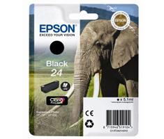 Image of Epson 24 Series Elephant Black Ink Cartridge