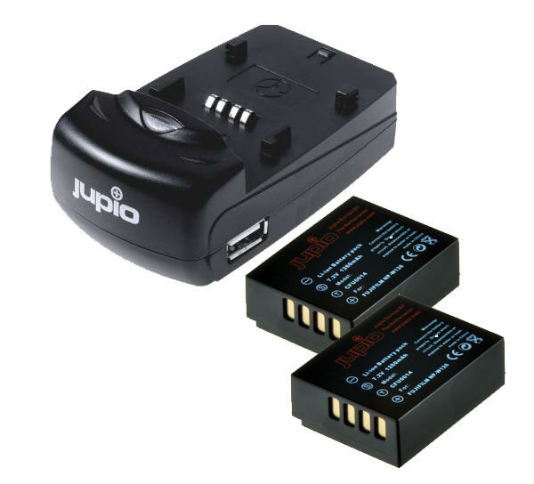 Image of Jupio Kit met 2x Battery NP-W126 + USB Single Charger