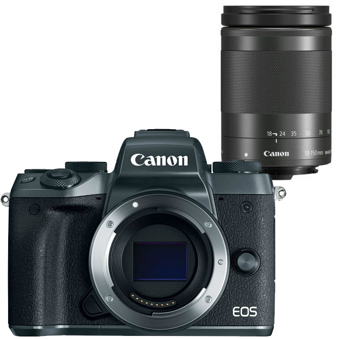 Image of Canon EOS M5 + 18-150mm IS STM zwart
