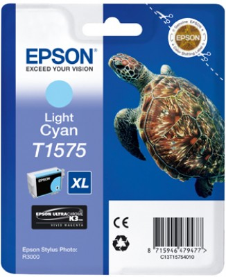 Image of Epson Cartridge Schildpad blister (licht cyaan)