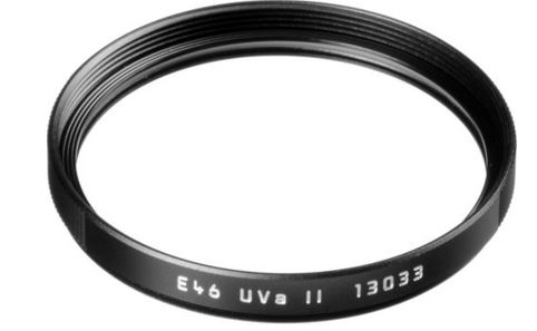 Image of Leica Filter UVa II E 46 zwart