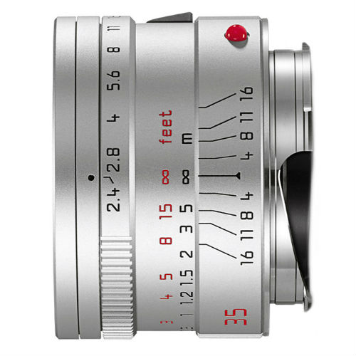 Image of Leica M 35mm F/2.4 Summarit zilver