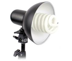 Image of Bresser MM-04 lamphouder met reflector voor 1 lamp