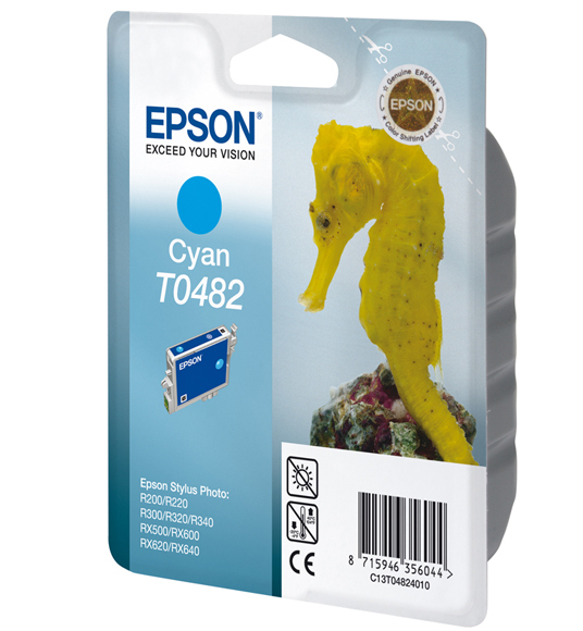 Image of Epson Cartridge T0482 (cyaan)