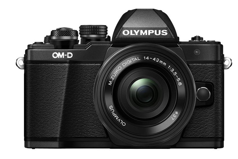 Image of Olympus E-M10 Mark II systeemcamera Zwart + 14-42mm EZ