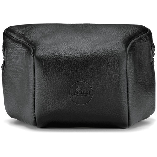 Image of Leica 14893 Leather Pouch Short Black