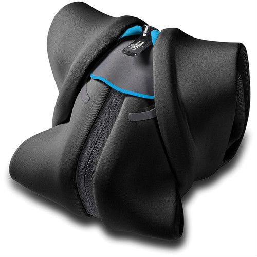 Image of Miggo SR-CSC BB 50 Padded Camera Strap and Wrap for CSC Black/ Blue
