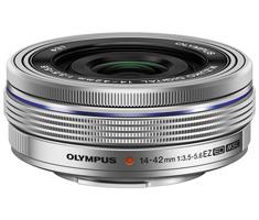 Image of Olympus M.Zuiko Digital 14-42mm F/3.5-5.6 Pancake EZ zilver